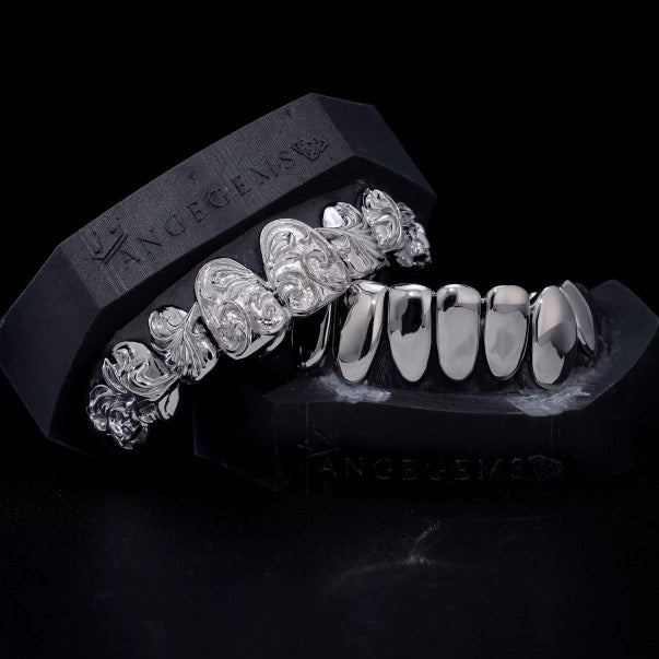 Custom Made by ANGEGEMS Work or Art Grillz.