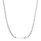 Diamond Engraved Bar Necklace