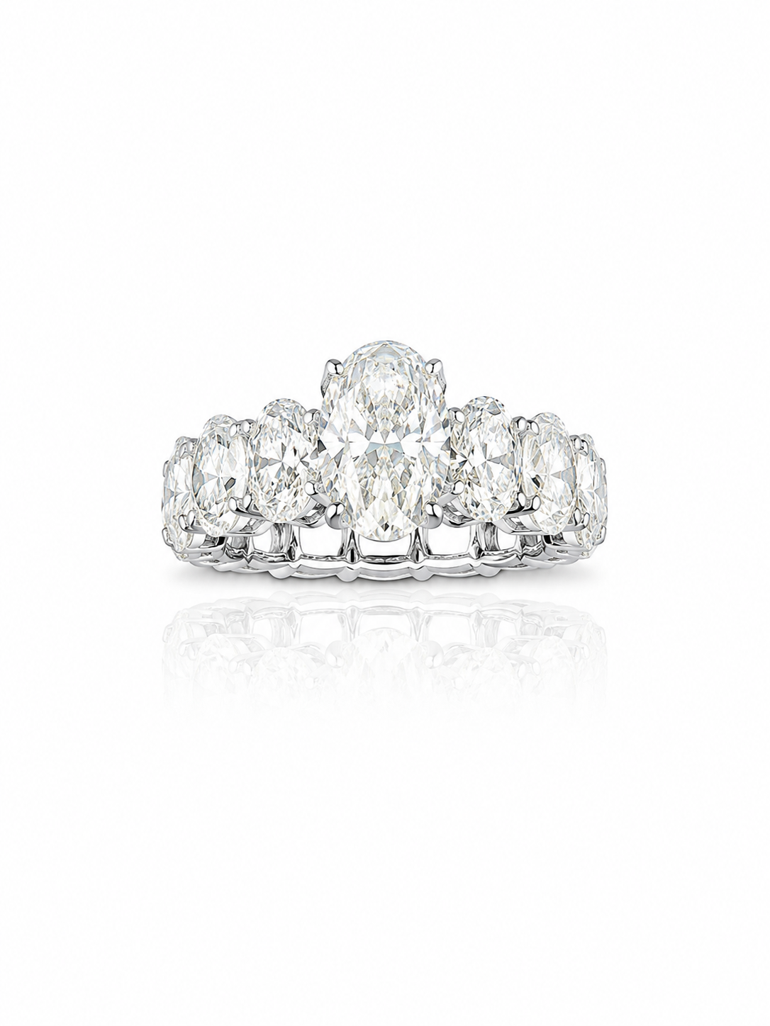 Custom Made by Angegems 30ct Oval Ring &amp; Band