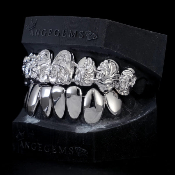 Custom Made by ANGEGEMS Work or Art Grillz.