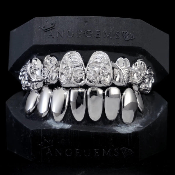 Custom Made by ANGEGEMS Work or Art Grillz.