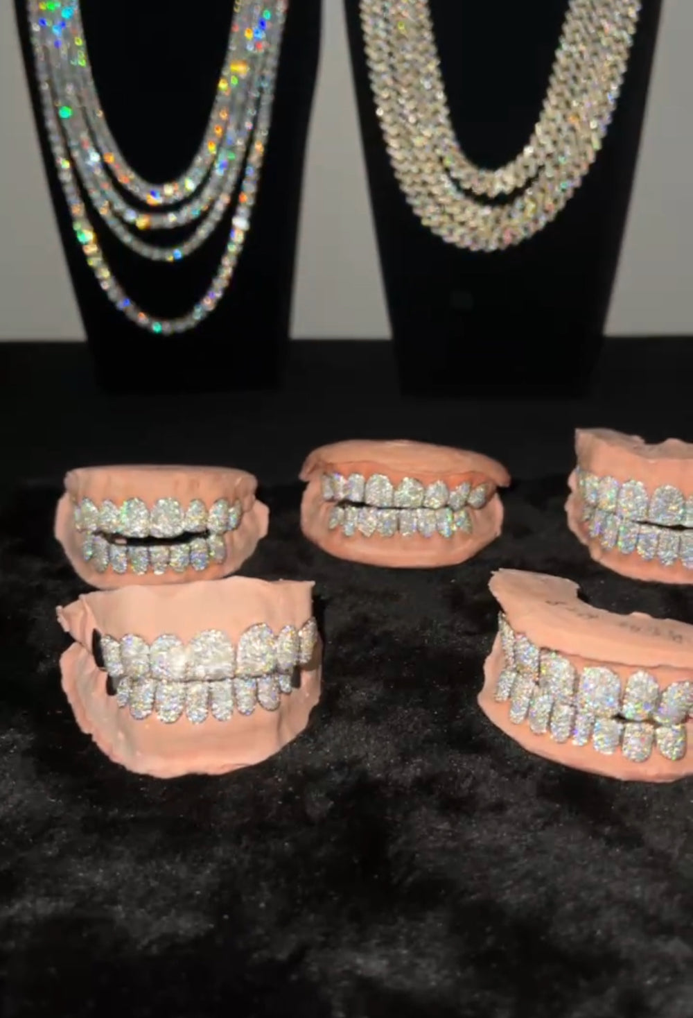 Custom Bust Down Moissanite VVS Grillz