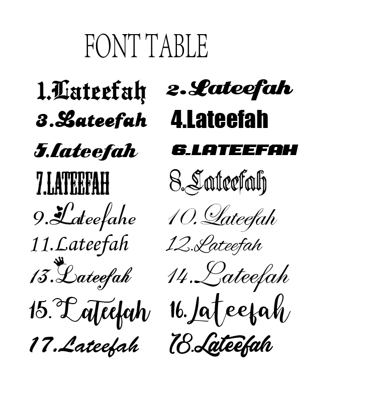 Custom Twisted Hoops