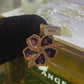 ANGEGEMS Two-Toned Flower Memory Picture Pendant