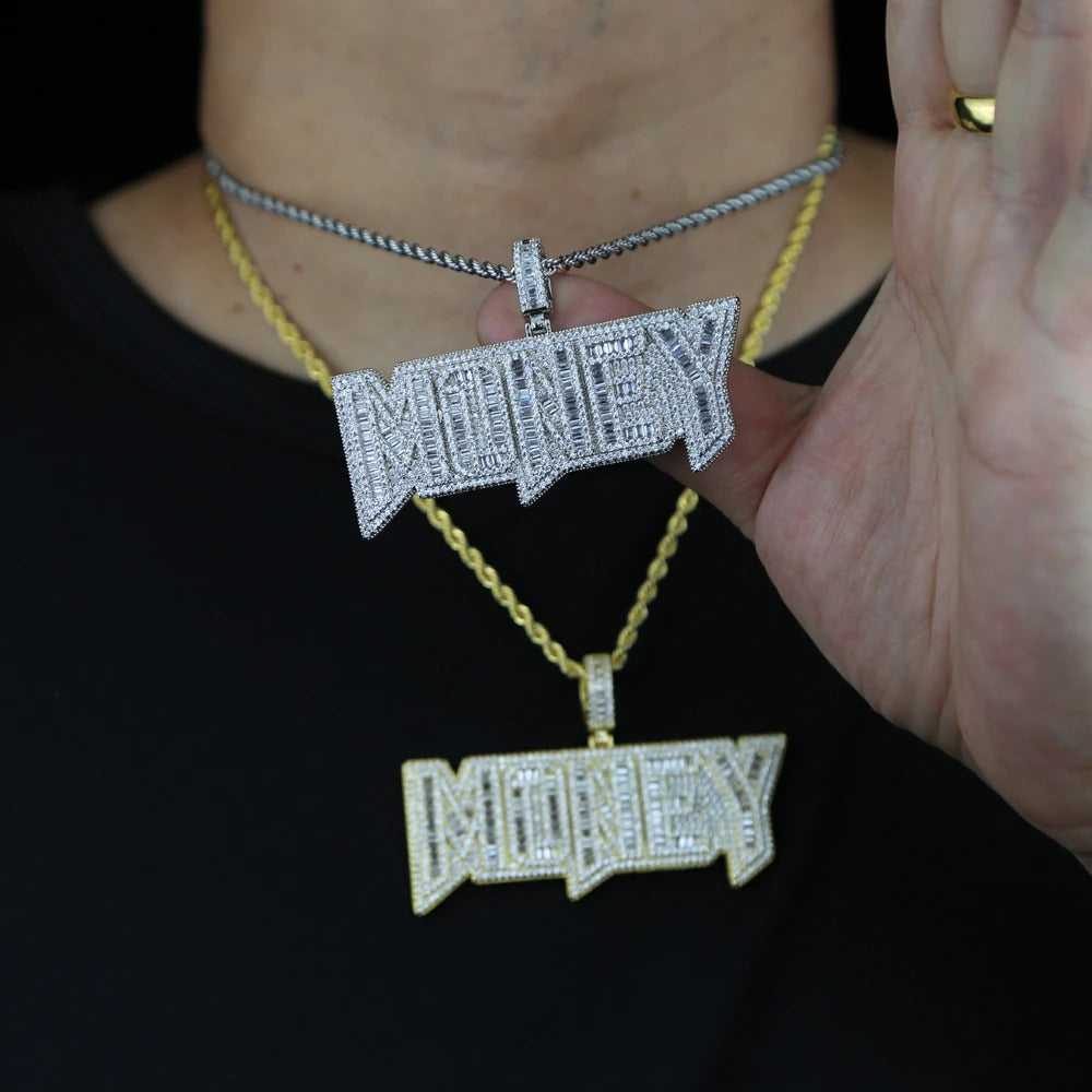 Baguette Money Pendant