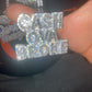 Baguette Cash Ova Broke Pendant