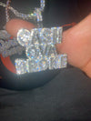 Baguette Cash Ova Broke Pendant