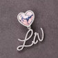 Heart shaped Picture Pendant