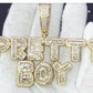 Custom Bubble Letter Baguette