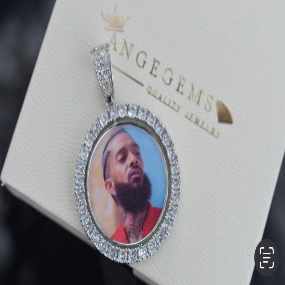 Double Sided Photo Pendant