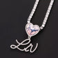 Heart shaped Picture Pendant