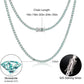VVS Green Tennis Chain