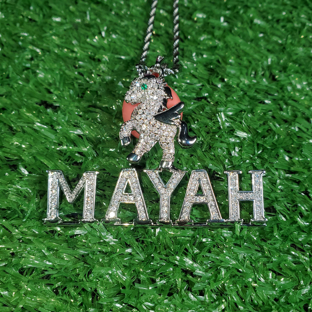 Unicorn Personalized Name Pendant