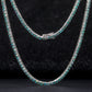 VVS Green Tennis Chain