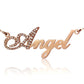 925 Sterling Silver Diamond Capital Letter