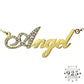 925 Sterling Silver Diamond Capital Letter